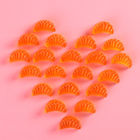 中国 オイルのコーティングのフルーツの定形粘着性キャンデー、チュアブル粘着性のビタミンのオレンジの味 会社